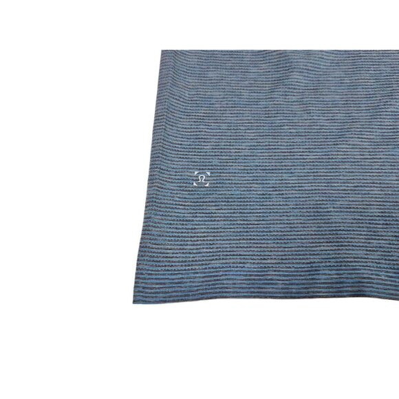 Lululemon Live In Practice Athletic Shirt Short Sleeve T-Shirt Blue Men's XL EUC - Picture 8 of 13